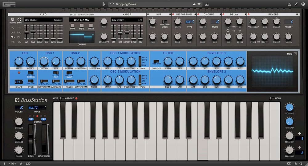 Introducing Novation Bass Station by GForce Software gallery thumbnail