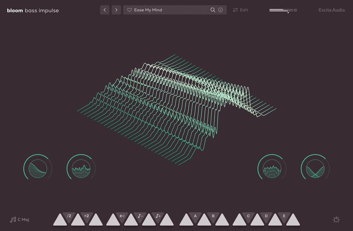 Bloom Bass Impulse - Groundbreaking Bass Plugin - from Excite Audio gallery thumbnail