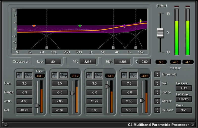 Waves C4 Multiband Compressor gallery thumbnail