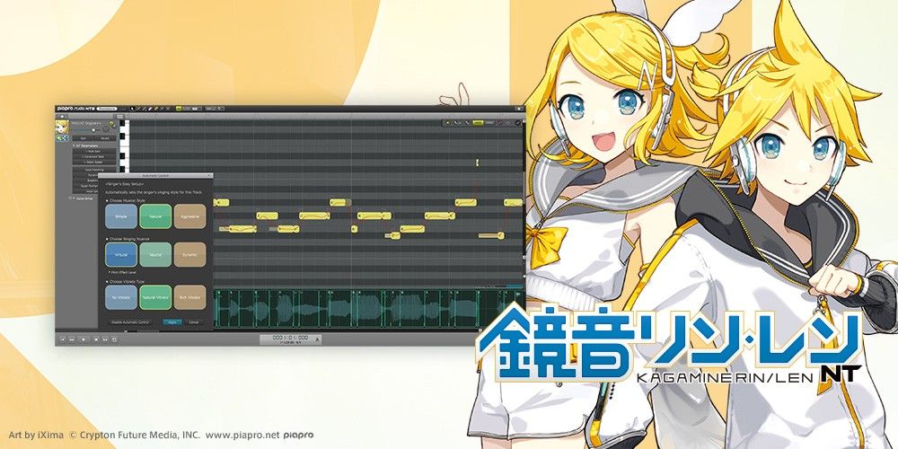 『鏡音リン・レン NT』歌声デモンストレーション（デモフレーズR） gallery thumbnail