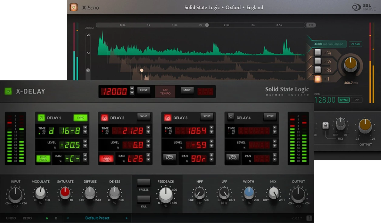 Solid State Logic SSL X-Delay Plugin gallery thumbnail