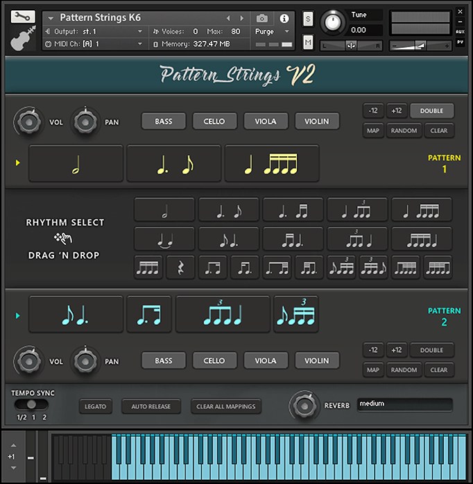 Ben Osterhouse | Pattern Strings V2 | Kontakt | Demo - High gallery thumbnail