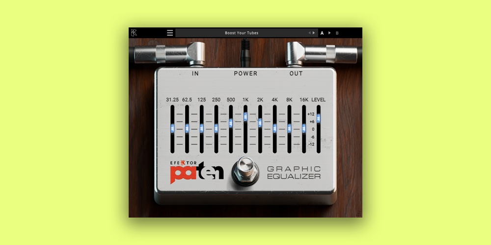 Introducing Efektor PATEN: Protean Algorithmic 10-Band Graphic Equalizer | Kuassa gallery thumbnail