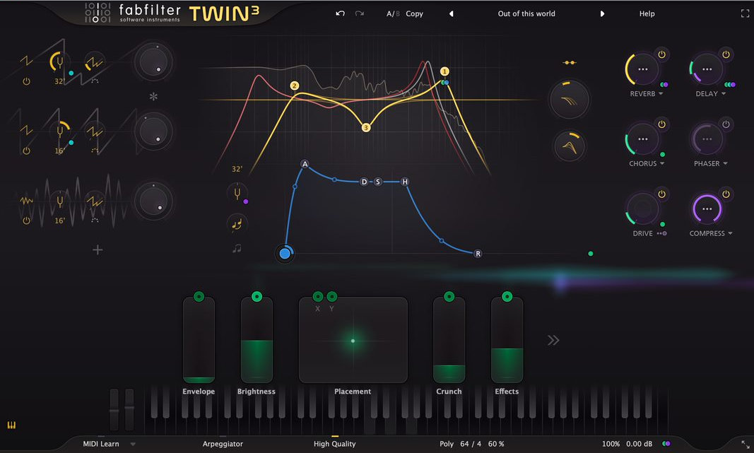 FabFilter Twin 3 - Product Trailer gallery thumbnail