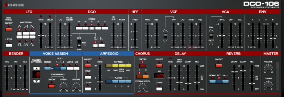 Cherry Audio | DCO-106 gallery thumbnail