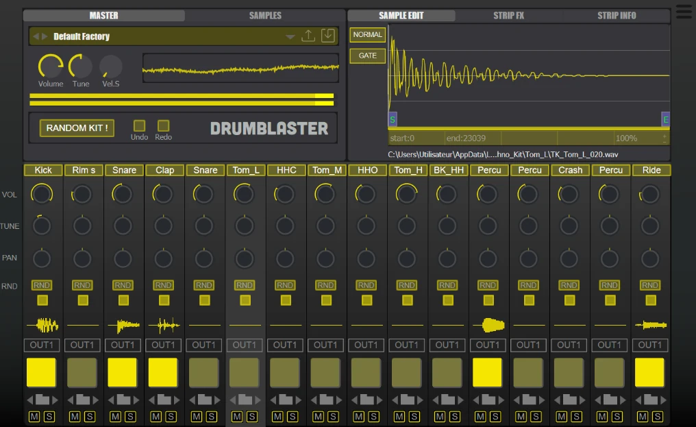 Acid House Drum Demo – Energy & Analog Heat with DrumBlaster gallery thumbnail