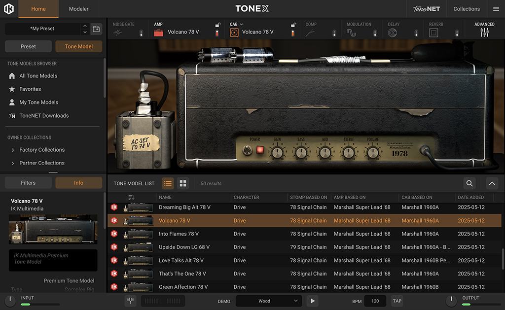 IK Releases the Brown Sound 78/79 TONEX Signature Collection gallery thumbnail