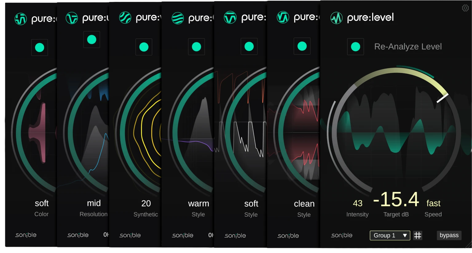 pure:bundle by sonible – AI-powered audio plug-ins for creators gallery thumbnail