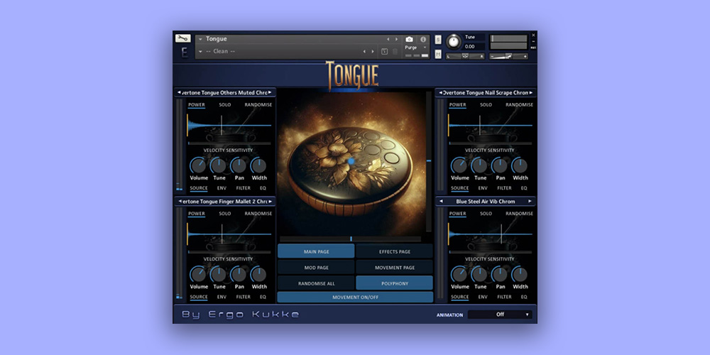 Tongue // Kontakt Library // Ergo Kukke // Music Demo gallery thumbnail